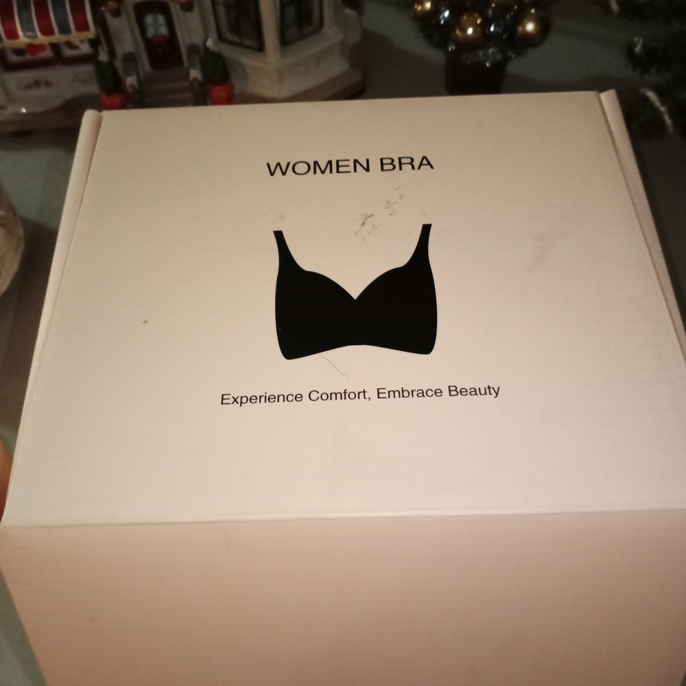 Women's Ivory Bra Large